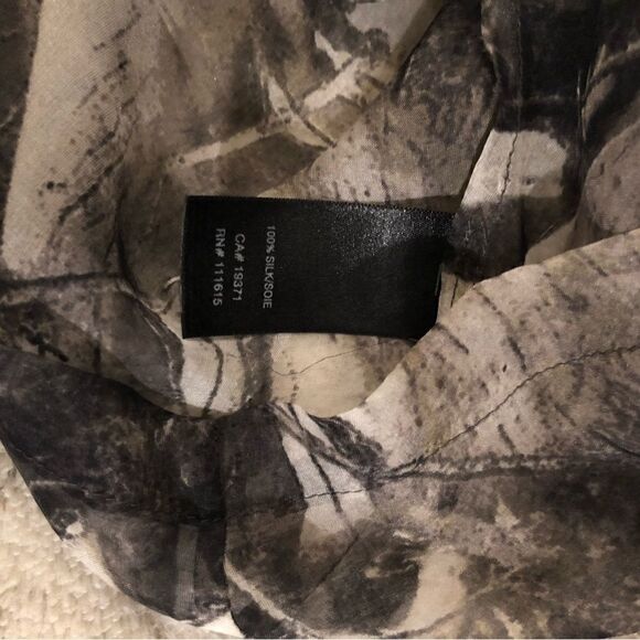 𝅺: : ROBERT RODRIGUEZ Sheer Short Sleeve Tunic or Dress Style Long Blouse : : - Picture 6 of 14